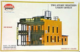 HO Model Power WESTERN UNION OFFICE PLASTIC MODEL KIT 452 NIOB FREE SHIP US !!!! Model