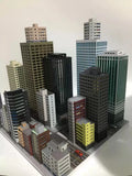 1:300 Diorama Building Model High-rise Skyscraper Scene Architectural Model Toy Model