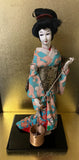 Vintage Japanese Doll Kimono Geisha Maiko Isho Ningyo Display Figurine Bucket Model
