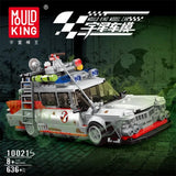 Mould King 10021 ECTO-1 Ghost Bus 646PCS Building Blocks Model Kit DIY Toy Set Model