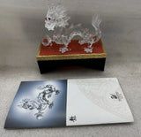 Swarovski - THE DRAGON - Fabulous Creatures - with Display Stand & Papers - 1997 Model