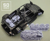 SD Models 1:24 Scale Detail-Up Set Audi R8 LMS GT3 3D printed for NuNu kits Model