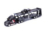 Mack Transporter Trailer w/ 1993 Chevrolet 454 1:64 Scale Model - Maisto 11454BK Model