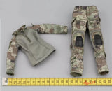 1/6 Female Clothes Soldier Combat Suit Model Fits for 12" Action Figure Model