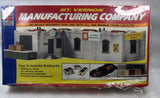 Life-Like Trains HO Scale Mt Vernon Manufacturing Co Building Kit No 1337 OPEN Model