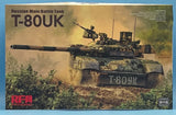 RyeField Model RM 5115 RFM 1/35 Russian T-80UK Main Battle Tank Brand New Model