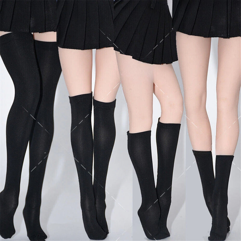 1/6 Scale Ice Silk Stockings Socks Model For 12" Female Action Figure Body Model