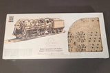 UGEARS Locomotive w/ Tender SEALED 2018 Wooden Mechanical Model Kit Series 71 Model