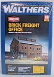 Walthers Cornerstone 933-2953 HO Scale Brick Freight Office Kit Model