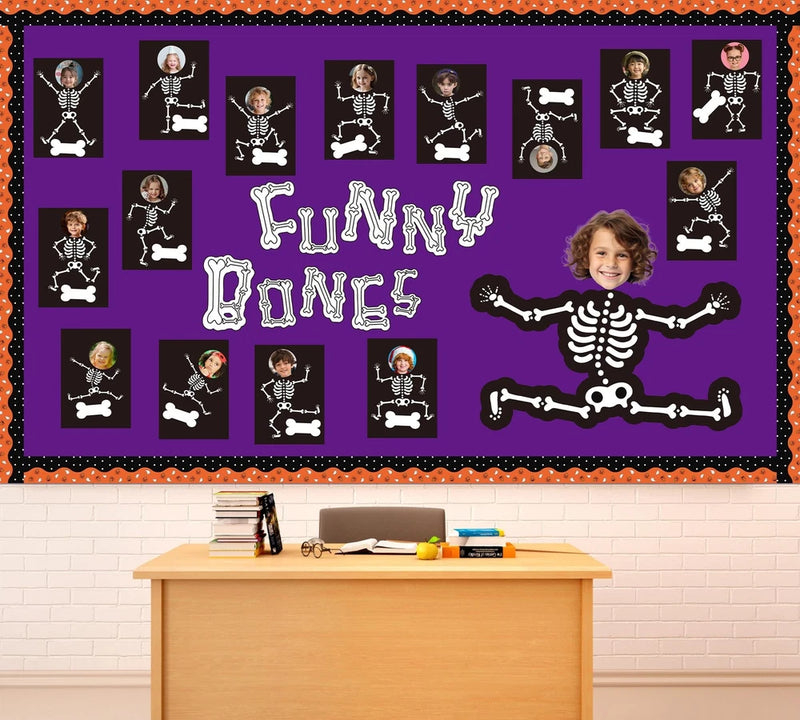 Halloween Classroom Bulletin Board Decoration 10 x 6.03 inches, ?halloween Model