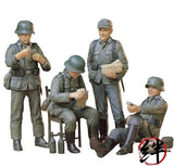 Tamiya 1/35 No. 129 German Infantry Rest Set Plastic Model 35129 Figures Model