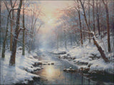 Winter Creek 3 - Counted Cross Stitch Kits Needlework Embroidery DIY Model