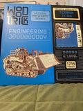 WoodTrik Terrain Titan Bulldozer Mechanical Wood Model Kit 1715pc Skill 5 Model