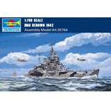 Trumpeter 05764 1/700 HMS Battle Cruiser Renown 1942 Plastic Assembly Model Kits Model