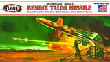 Bendix Talos Missile Anti-Aircraft Missile with Three Figures 1/40 Scale Model K Model