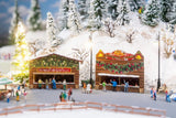 Faller 272020 N Scale 2 Christmas Market Stalls Model Kit Model
