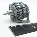 Wright R-3350 Radial Engine 3D Detail Set 1/72 ?C For B-29, Constellation, B-32 Model