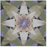 Cross Stitch Pattern by Florashell - Abstract Flower Model