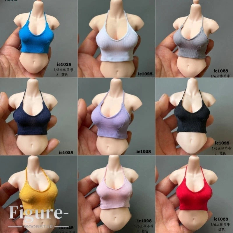 1/6 Female Tank Top Vest Model Fit 12'' PH TBL HOT Action Figures Body Model
