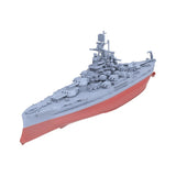 SSC560S 1:2400 Military Model Kit US Nevada Class Battleship BB-36 Full Hull Model