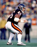 Doug Plank 1975-82 Chicago Bears Soldier Field Ohio State Color 8x10 photo A Model