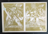 GUNDAM Wing VS Tallgeese Gold Silver Plating Limited 1:144 BANDAI SET Model Kit Model
