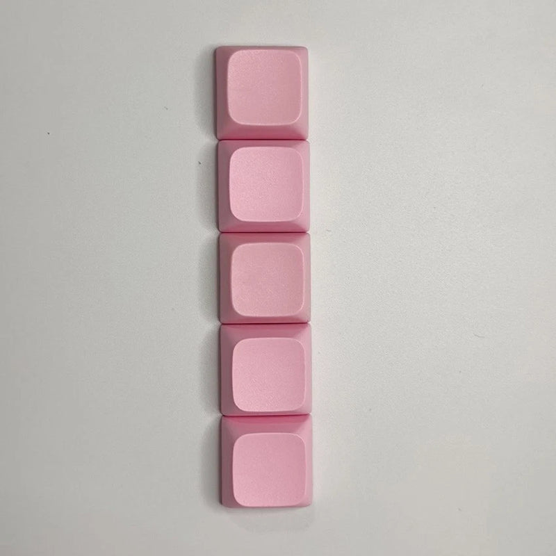 5/10Pcs PBT Opaque Keycaps XDA Keycap 1U Replace For Mechanical Keyboard Part Model
