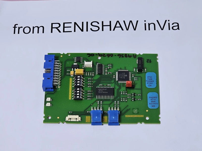 Renishaw inVia A-9836-0629-0C PCB Motor Driver Board M-9836-0021-03 Model