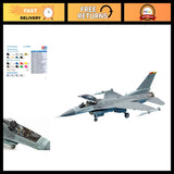 1/72 F-16 CJ Fighting Falcon Plastic Model Kit - Detailed Aircraft Assembly Hobb Model