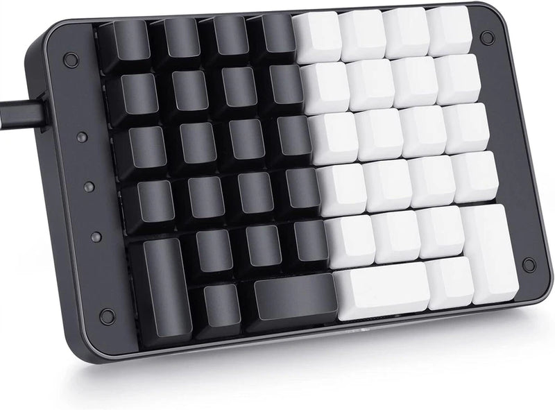 Koolertron 44 Keys Programmable Mechanical Keyboard with OEM Gateron Red Switch Model