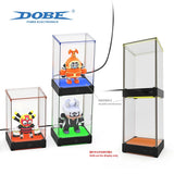 DOBE Dustproof Display Case with RGB Lights for Game Figurine Desktop Collection Model