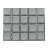 20Pcs PBT Keycap Set Mechanical Numeric Keypads for Keyboard, Gray Model