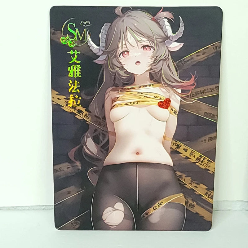 Eyjafjalla Premium Waifu Card Anime Wall Art Oversized Board A5 Model