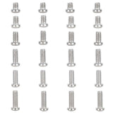 24Pcs CAMVATE 1/4"-20 Mounting Screw Set 6.4/8/10/14/15/18MM Thread f Camera Acc Model