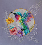 Hummingbird Bird of paradise Counted Cross Stitch Kit ?C DIY Needlework Craft Model