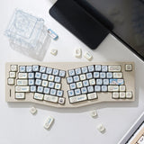 Moa Cat Kawaii Theme Keycaps145Pcs/set PBT MOA Profile Model
