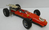 VINTAGE FERRARI FORMEL 2 SCHUCO METAL MECHANICAL WIND UP MODEL TOY CAR Model