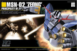 HGUC Mobile Suit Gundam MSN-02 Zeong Plastic Model 1/144 Scale Plastic Model Model