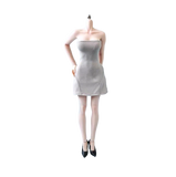 1/6 Female Strapless Bodycon Mini Dress Clothes Model For 12" PH Action Figures Model
