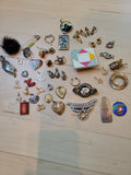Lot Of Charms, Pins, Pendants Some Vintage Charms