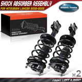 2x Front Complete Strut & Coil Spring Assembly for Mitsubishi Lancer 2002-2005 Model