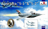 Amodel 72206 - 1/72 - Aircraft "5-1" & "5-2", scale plastic model kit Model