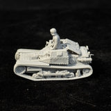 Static 1/72 1/100 scale Italian L3/35 ultra-light tank assembly resin model Model