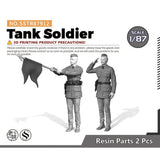 MRY-SFW SSTR87912 1/87 Model Upgrade Parts Tank Soldier Model