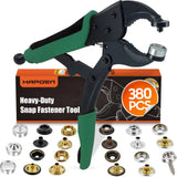Snap Fastener Tool Kit 100 4 Color Canvas Snaps Boat Covers Tarps Fabric Repair Model
