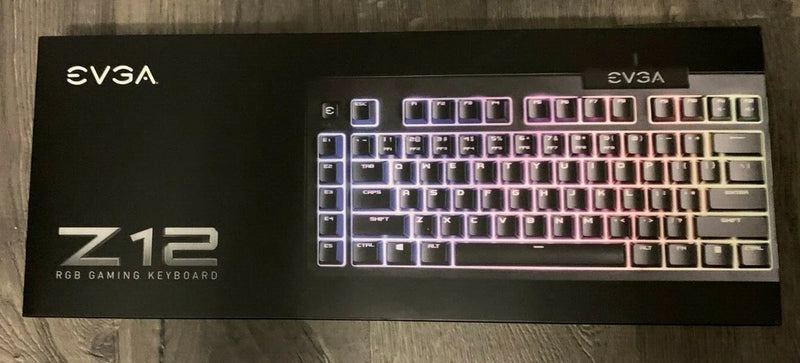 EVGA Z12 RGB KEYBOARD SINGLE REPLACEMENT KEYCAPS KEYS (834-W0-12US-KR) Model