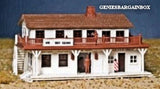 HO 1:87 Scale SALOON & BARBER SHOP KIT New Sealed Box Bachmann 45162 Model