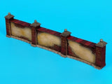 1/35 Scale Resin Figure Model Kit City Wall (240mm Total Length) Unassembled, Model
