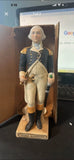 Vintage Nos 1988 George Washington Porcelain Statue 9 Inches Model