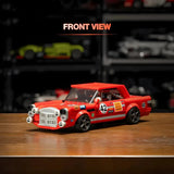 MOC Car Mercedes 300 Sel Red Pig Building Block Model Kit Toy Gift 352 Pcs Model